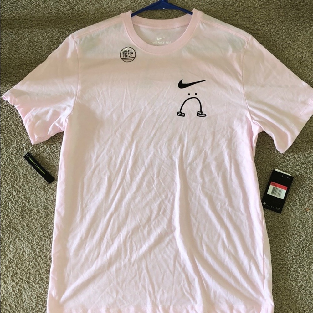 Nathan Bell x Nike Dri-fit cotton t-shirt in pink